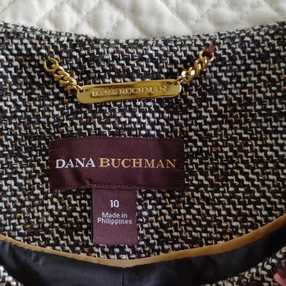 Dana Buchman Tweed Fully Lined Jacket - Picture 2 of 15
